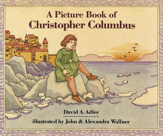 Christopher Columbus lands in the New