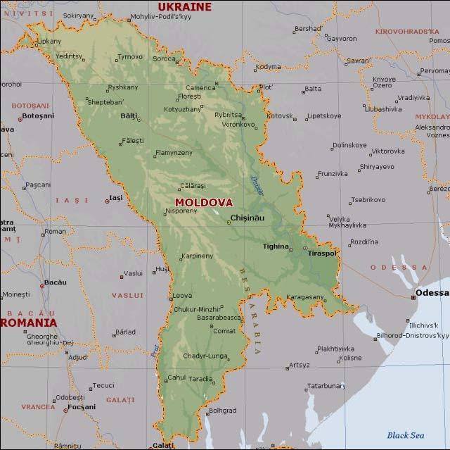 Appendix F: Moldova Country Fact The Republic of Moldova, with around 4 million inhabitants, is located in Eastern Europe, bordering Romania in the west and Ukraine in the north, south and east.