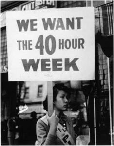 Fair Labor Standards Act This act abolished child labor, set the workweek