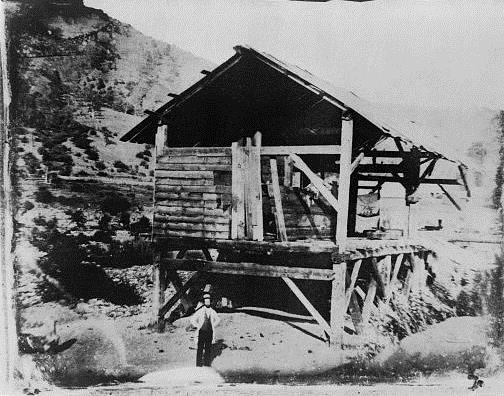 The Gold Rush James Marshall (bottom center) in front of Sutter s Mill Discovery at Sutter s Mill (1848) Thousands of