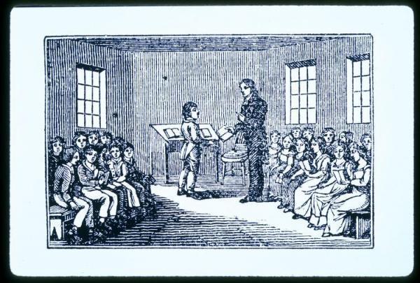 The Growth of Public Education A one-room schoolhouse (continued) Schooling based on recitation and drilling