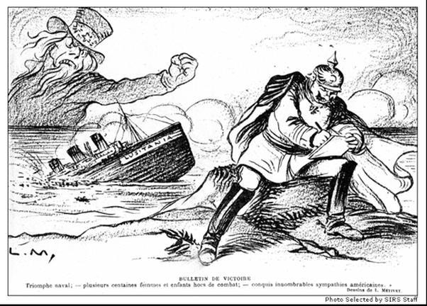 killed, including 128 Americans. Germany defended the sinking of the Lusitania by correctly asserting that the ship was transporting a large supply of small-arms ammunition.