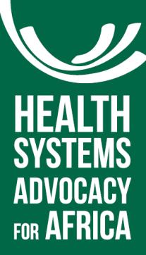 Health Systems Advocacy Quarterly Report Introduction We are in the first quarter of HSA.
