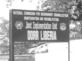 Annex II: How Liberia s poorly planned DDRR programme is undermining regional security and UN success The successful completion of the Liberia Disarmament, Demobilisation, Rehabilitation and