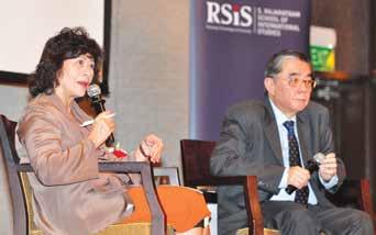 In her keynote address, Dr Noeleen Heyzer, former Undersecretary- General of the United Nations and Distinguished Visiting Fellow at RSIS, stated that the SDGs provided a framework for collaboration