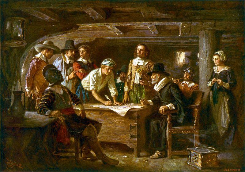 2. REPRESENTATIVE GOVERNMENT Both the Mayflower Compact and the Fundamental Orders of