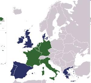 Germany, Belgium, Italy, Netherlands, Luxembourg European