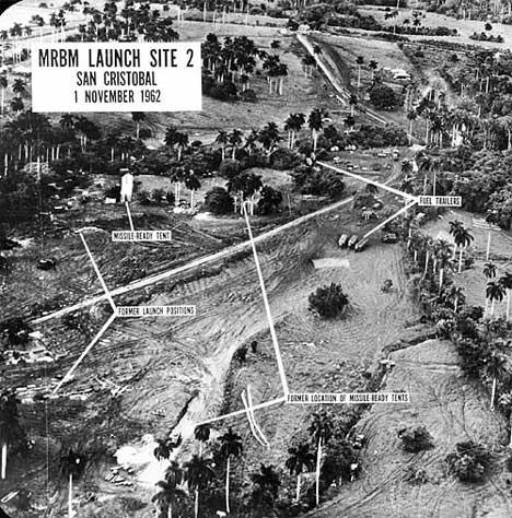 missile bases being built President John F.