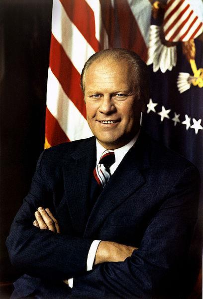 His vice president Gerald Ford (who Nixon picked after his first