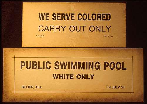 Segregation This led to a new era of segregation Southern states established Jim Crow laws that mandated the separation of black and white facilities, such as schools, public transportation, and