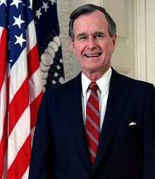 Bush Incumbent President running for a second term, his approval rating approached 90% during the