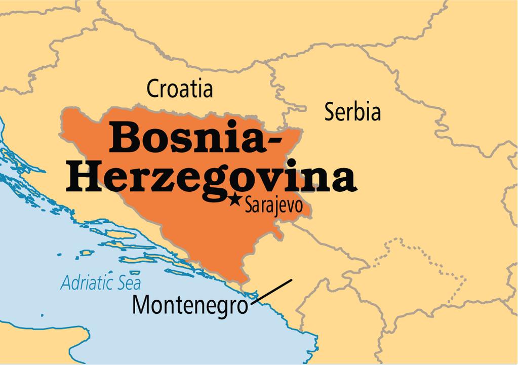 Yugoslavia Yugoslavia disintegrated, but the Republic of Serbia determined to keep territories
