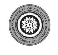 UNIVERSITY OF CALCUTTA FACULTY ACADEMIC PROFILE/ CV Full name of the faculty member: KAUSIK GUPTA.