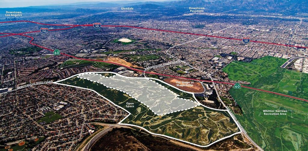 A recreationally oriented community that will offer a large public park, a scenic promenade trail with spectacular views of the LA Basin, Pacific Ocean, and the San Gabriel Mountains, and immediate