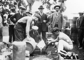 What happened as a result of Prohibition?