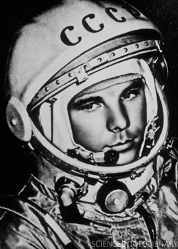 Race to the Moon April 1961 Soviet cosmonaut Yuri Gagarin became first human in space JFK viewed this as a challenge & decided to send a man to the moon In less than a