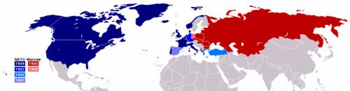Outcomes of World War II Forma4on of North Atlan4c Treaty Organiza4on (NATO) (Western