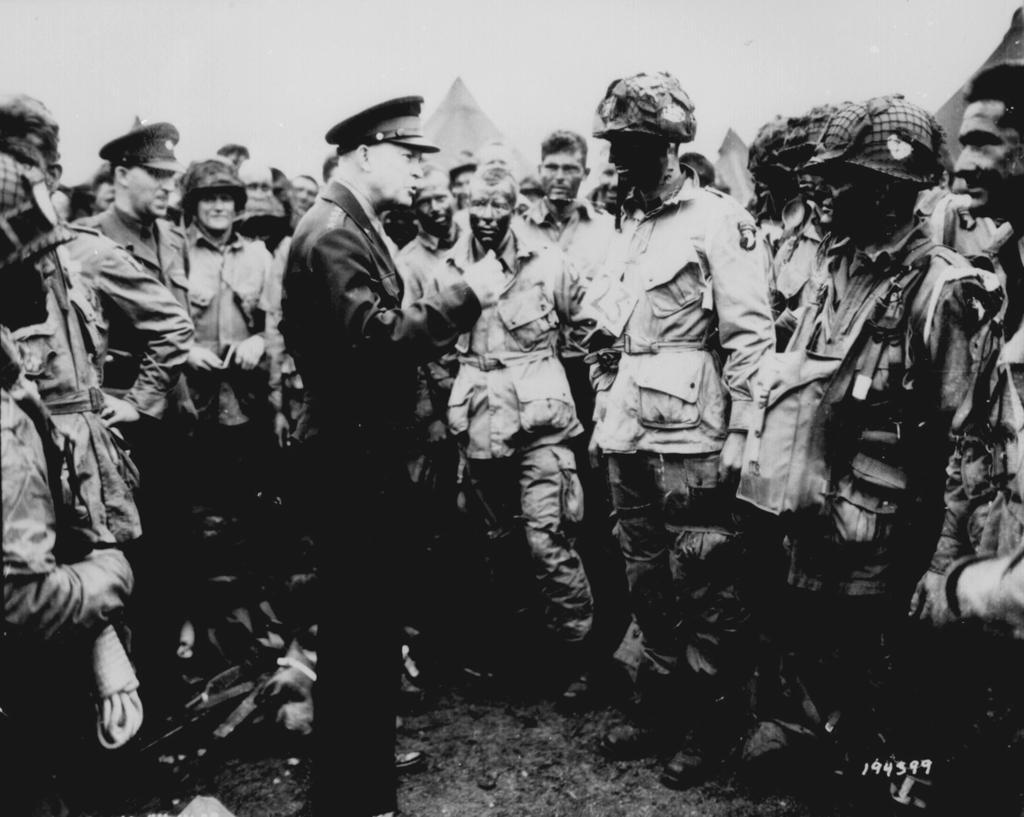 Gen. Eisenhower Gives the Orders