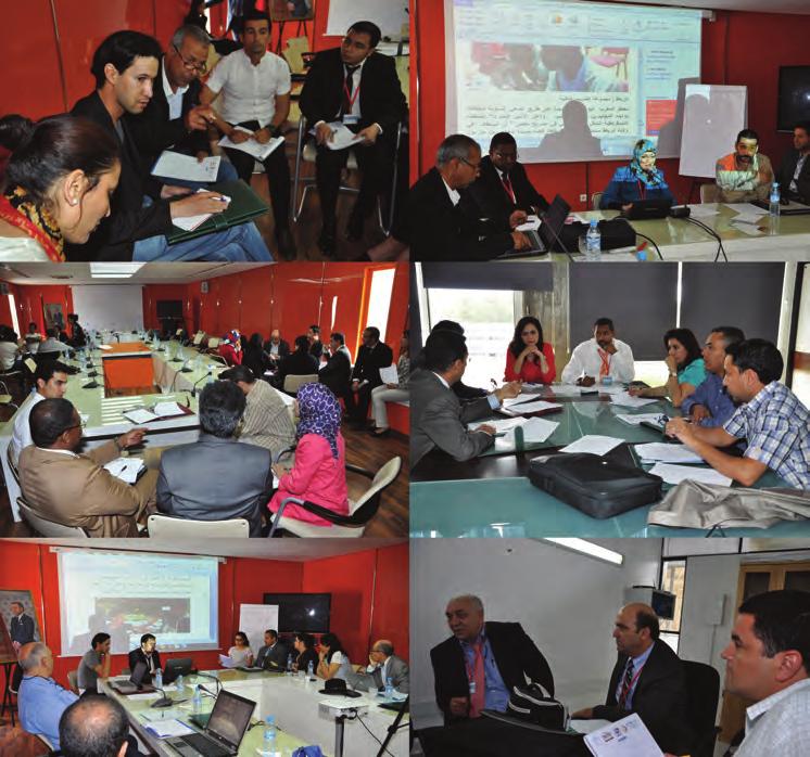 From a specialized training course on Human Rights-Based Approach to media coverage - Morocco, May 2014.