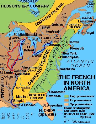 Population and Economic Push Cause of French & Indian War Study the map and describe one cause of the French and Indian War.