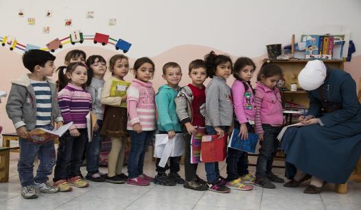 EDUCATION > School rehabilitation and improvements are complete in 7 schools to enhance education for refugee and host community children In Turkey, as of end-march some 200,500 (approximately 58 per