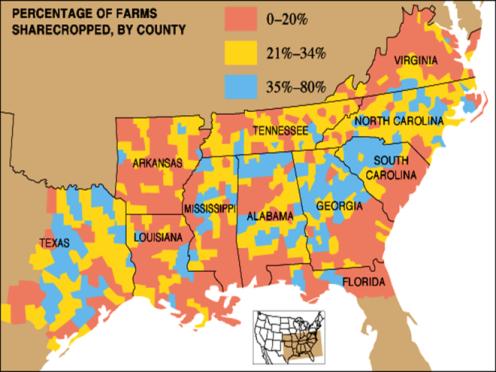 New South based on industrialization and modernization was supported by Henry Grady and others South in Age of Industry Most southerners worked as sharecroppers and had absentee landlords Very