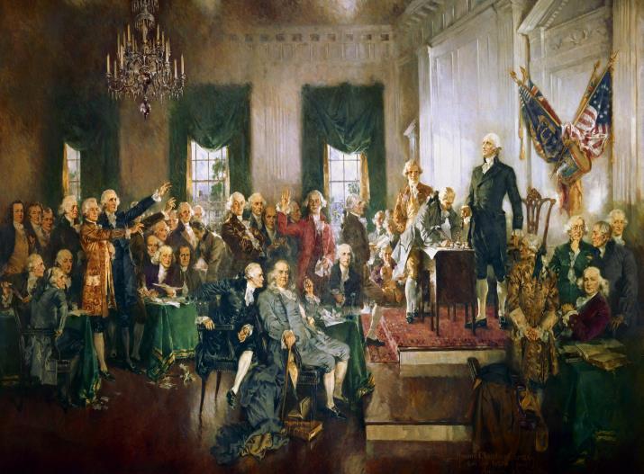 Federalists and Antifederalists: o The old Confederation Congress, now overshadowed by the events in Philadelphia, passively accepted the convention s work and