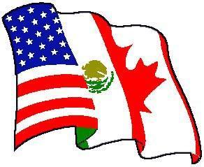 NAFTA North American Free Trade Agreement Largest trade bloc (in GDP) in the world Eliminated barriers to trade