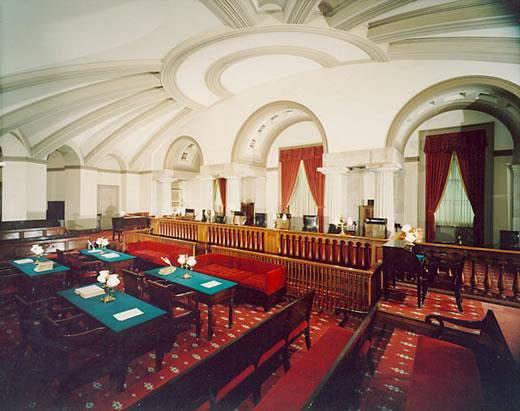 the old Supreme Court Chamber Before the current Supreme Court building was