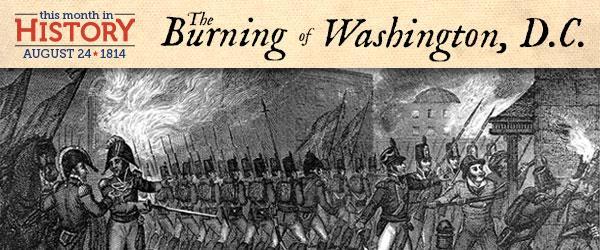The War on Land Battle for Washington -British invaded