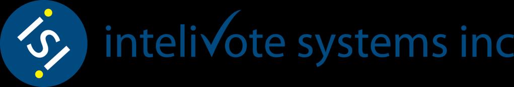 Your evoting Election Service Provider Intelivote: Canada s