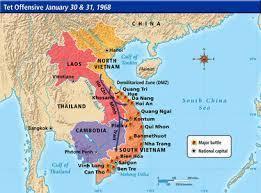 v. Tet Offensive, 1968 - US thought they had broken the will of the Vietcong; WRONG.
