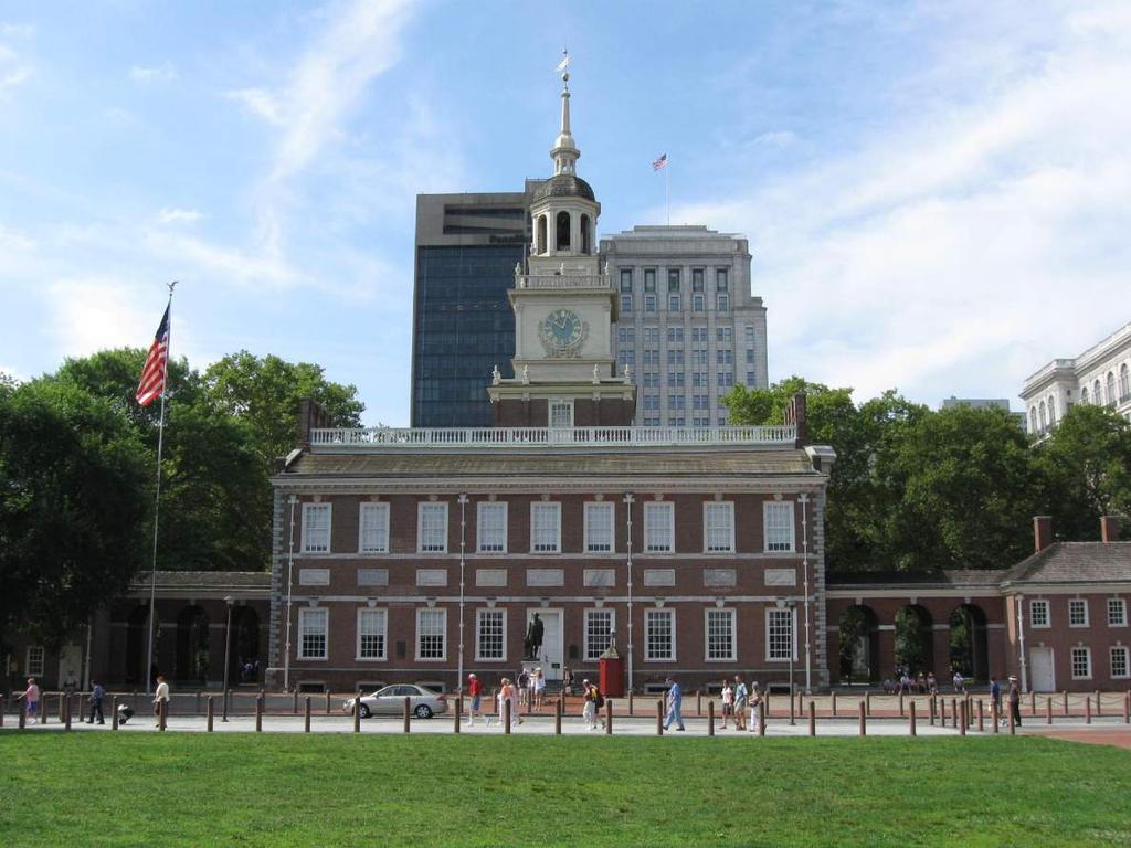 55 delegates from 12 states (not Rhode Island) met in the Pennsylvania State House (Independence Hall) during the summer of 1787.