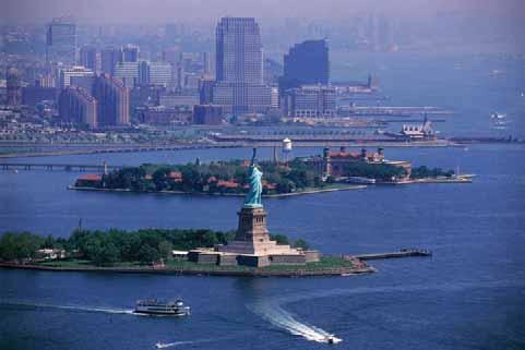 An 1834 agreement approved by the U.S. Congress gave Ellis Island to New York State and the submerged lands surrounding the island to New Jersey.