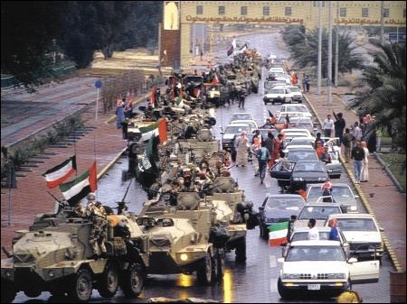 February 23, 1991 the ground war begins The Iraqi army (4 th largest in