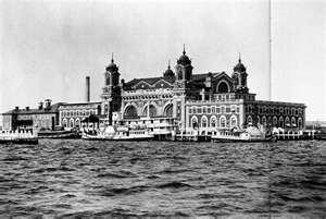 To handle the large numbers of people arriving in the country, the federal government opened Ellis Island in 1892.