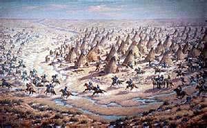 Important Battles Between U.S. Troops and Native Americans THE SAND CREEK MASSACRE Sometimes Native Americans chose to resist white settlement rather than accept being moved off their land.