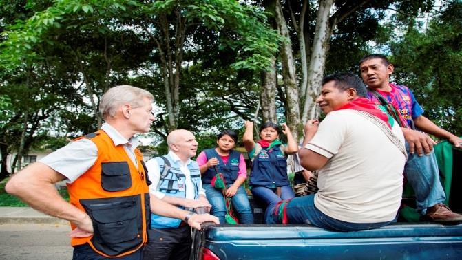 Monthly Humanitarian Bulletin Colombia Issue 0 in review - January 0 HIGHLIGHTS NRC Secretary General writes about his visit to Colombia.