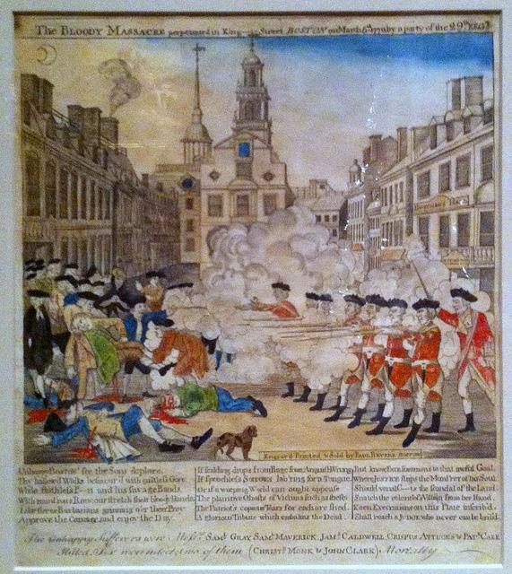 Boston Massacre Started with a snowball 5