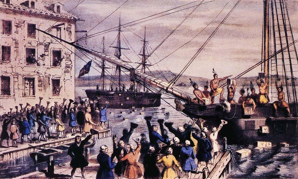 Boston Tea Party (1773) 1846