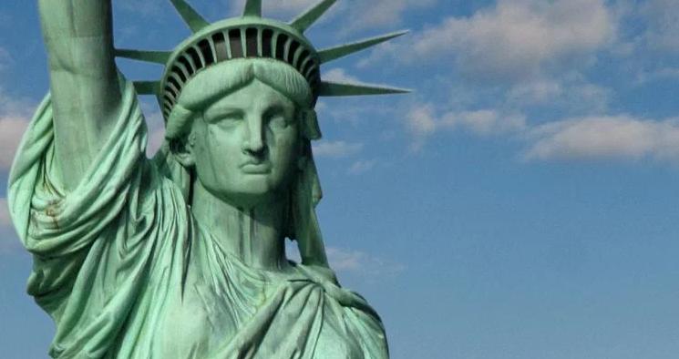 "Give me your tired, your poor, Your huddled masses yearning to breathe free, The wretched refuse of