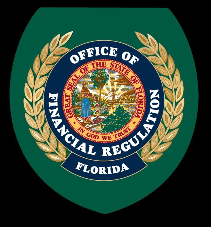0 Florida Office of Financial Regulation FINANCIAL SERVICES