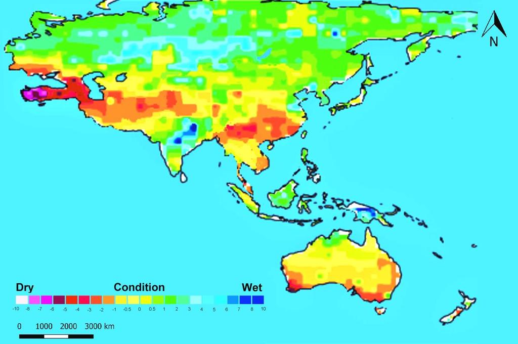 Drought severity by 2030 Drought risk will increase substantially and there will be significant shifts in its geography.
