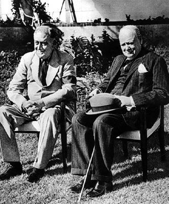 The Casablanca Conference In January of 1943, Churchill and Roosevelt met in Casablanca, Morocco They came to THREE agreements: They agreed to concentrate on a EUROPE FIRST strategy to