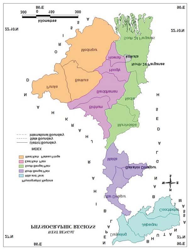 Category Table 3: SC Male Out-Migration as Percentage to SC Male Population, 2001 Physiographic Regions Per cent Range Hills and North South East Rarh West Rarh Plateau Total Districts Terai Plain