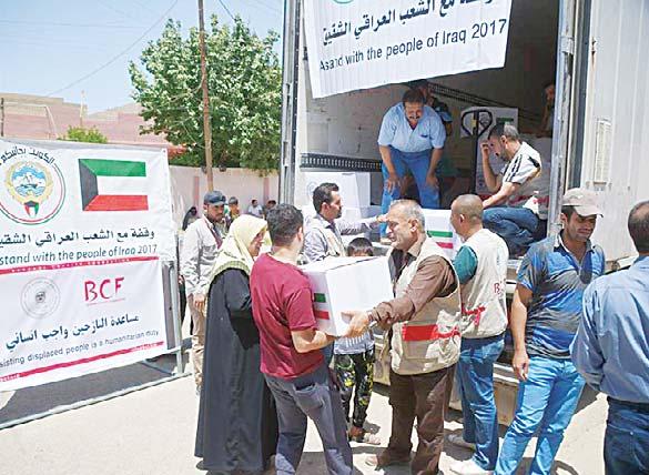 LOCAL 6 KRCS launches donation drive on onset of Ramadan KUWAIT CITY, May 27, (KUNA): Living up to its status as International Humanitarian Center, Kuwait continued offering assistance to needy