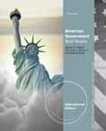 AMERICAN GOVERNMENT, 11E Brief Version, International Edition James Q. Wilson, University of California, Los Angeles, Professor Emeritus; John J. DiIulio, Jr.