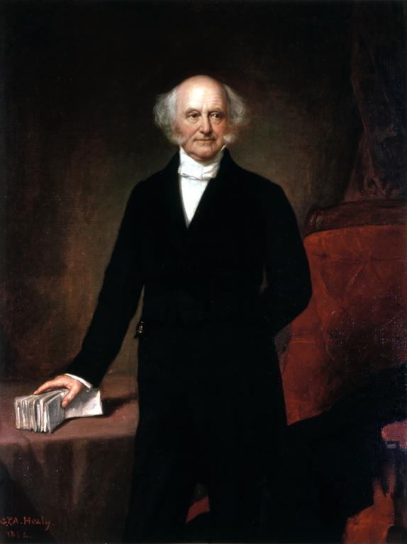 Rise and Fall of Martin Van Buren Jackson chose his vice president, Martin Van Buren, as his successor, but he was hurt by the Panic of 1837, and served only one term Van Buren convincingly won the
