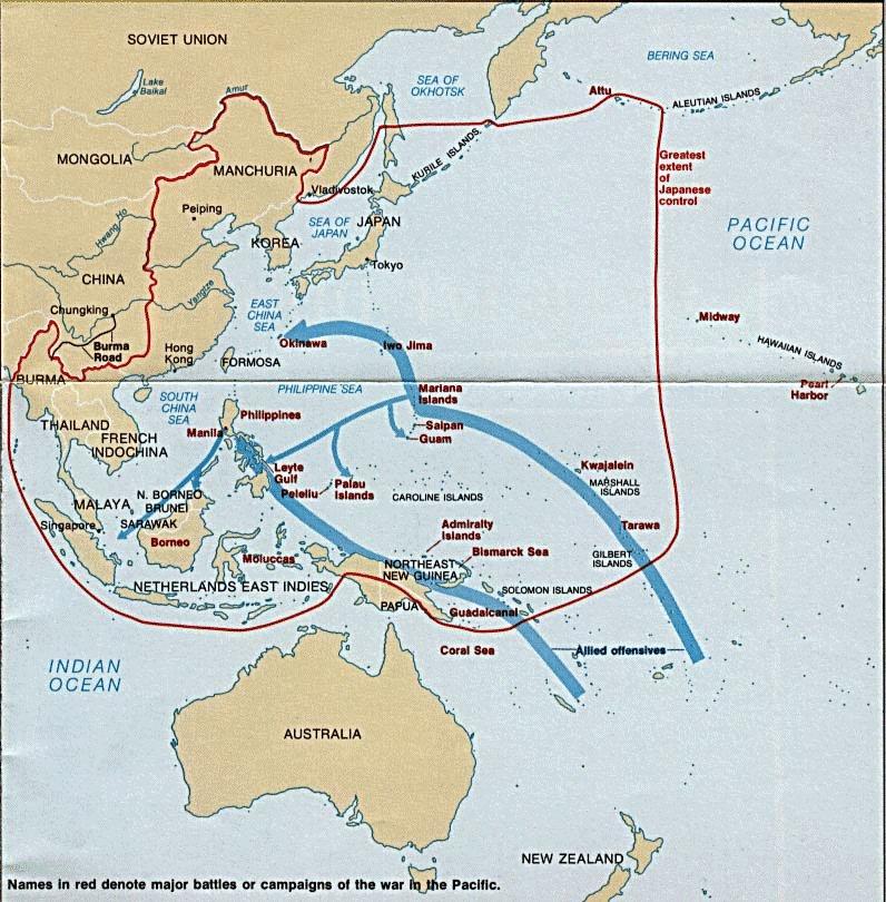 Allied Offensive Island- hopping MacArthur s idea Attack islands