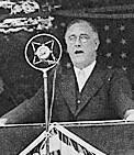 Becoming President 1932: Franklin Delano Roosevelt ran for President. I Pledge You, I Pledge Myself to a New Deal.